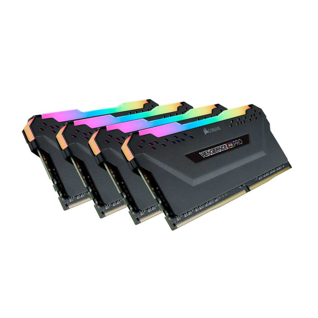 64GB 3600MHz DDR4 RAM Corsair Vengeance RGB Pro CL18 (4x16GB) (CMW64GX4M4D3600C18) (CMW64GX4M4D3600C18)-0